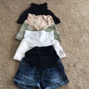Maternity shorts lot - Size M
